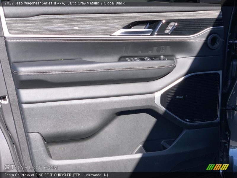 Baltic Gray Metallic / Global Black 2022 Jeep Wagoneer Series III 4x4