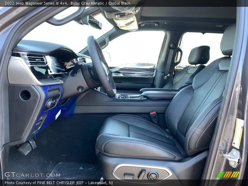 Front Seat of 2022 Wagoneer Series III 4x4