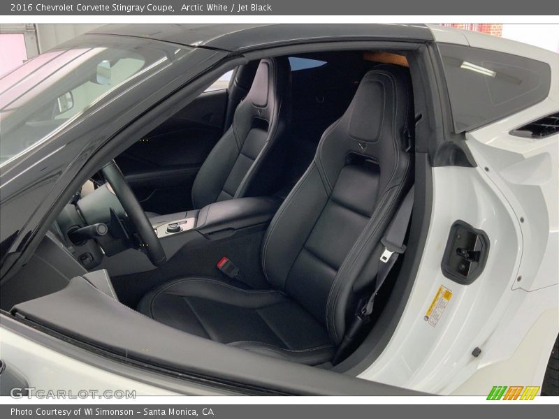 Front Seat of 2016 Corvette Stingray Coupe
