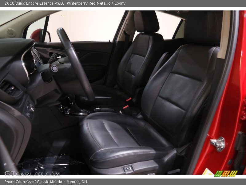 Winterberry Red Metallic / Ebony 2018 Buick Encore Essence AWD