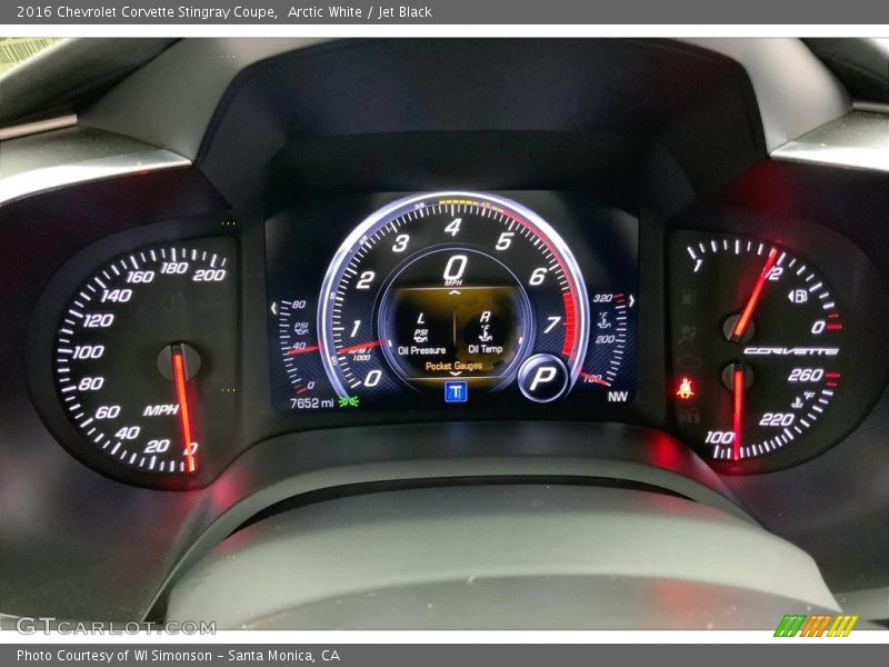  2016 Corvette Stingray Coupe Stingray Coupe Gauges