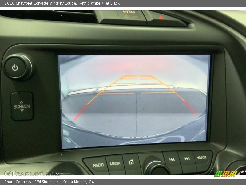 Arctic White / Jet Black 2016 Chevrolet Corvette Stingray Coupe