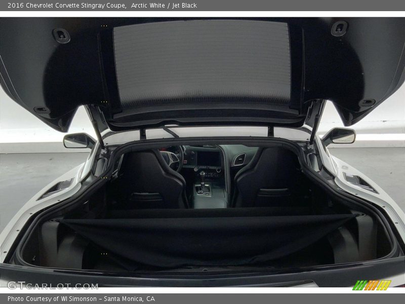  2016 Corvette Stingray Coupe Trunk