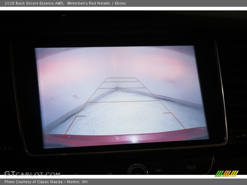 Winterberry Red Metallic / Ebony 2018 Buick Encore Essence AWD
