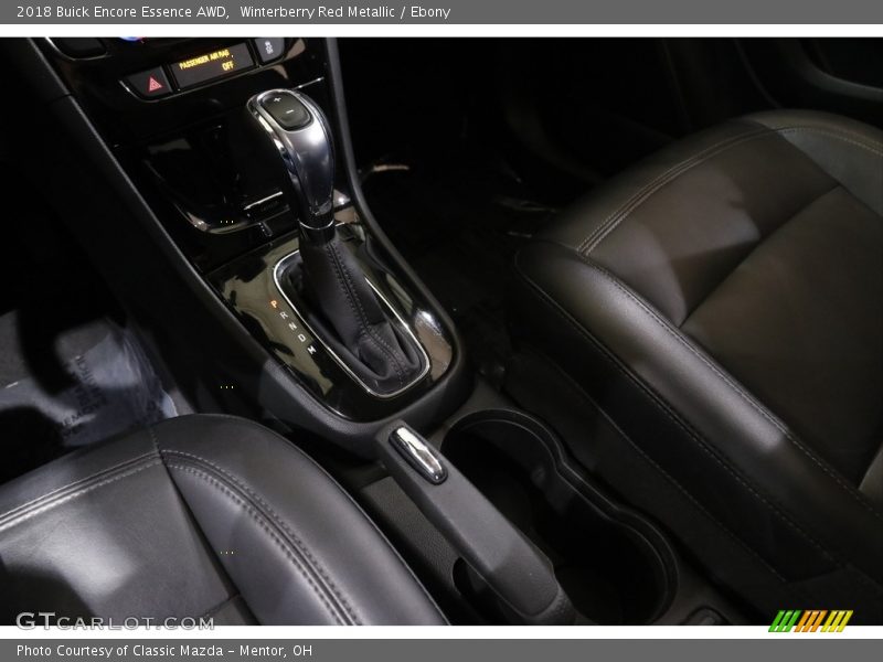 Winterberry Red Metallic / Ebony 2018 Buick Encore Essence AWD