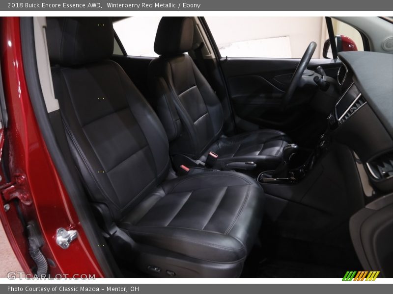 Winterberry Red Metallic / Ebony 2018 Buick Encore Essence AWD