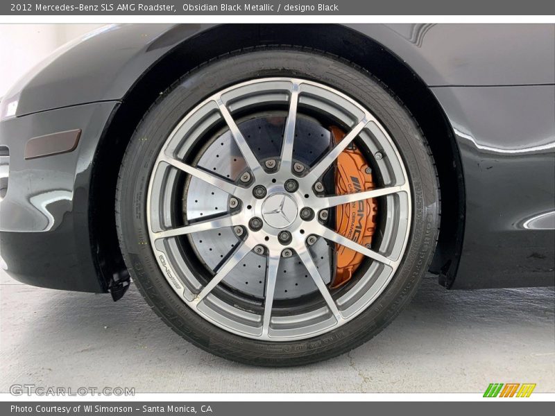  2012 SLS AMG Roadster Wheel