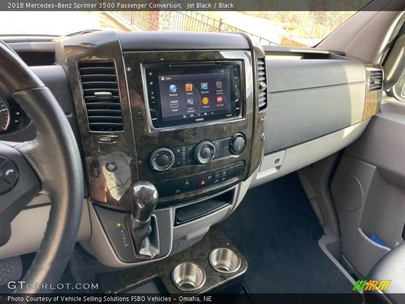 Dashboard of 2018 Sprinter 3500 Passenger Conversion
