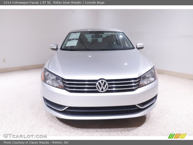 Reflex Silver Metallic / Cornsilk Beige 2014 Volkswagen Passat 1.8T SE