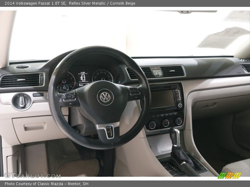 Reflex Silver Metallic / Cornsilk Beige 2014 Volkswagen Passat 1.8T SE