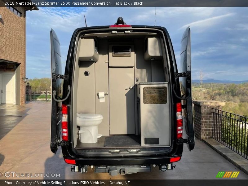 Jet Black / Black 2018 Mercedes-Benz Sprinter 3500 Passenger Conversion
