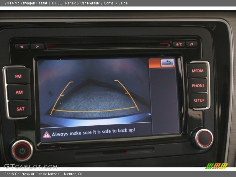 Reflex Silver Metallic / Cornsilk Beige 2014 Volkswagen Passat 1.8T SE