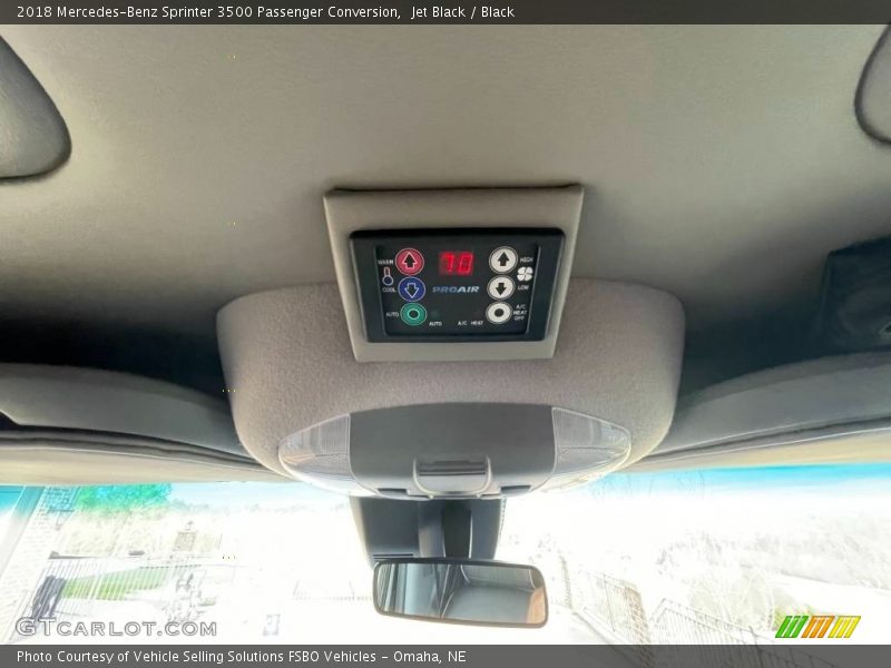 Jet Black / Black 2018 Mercedes-Benz Sprinter 3500 Passenger Conversion