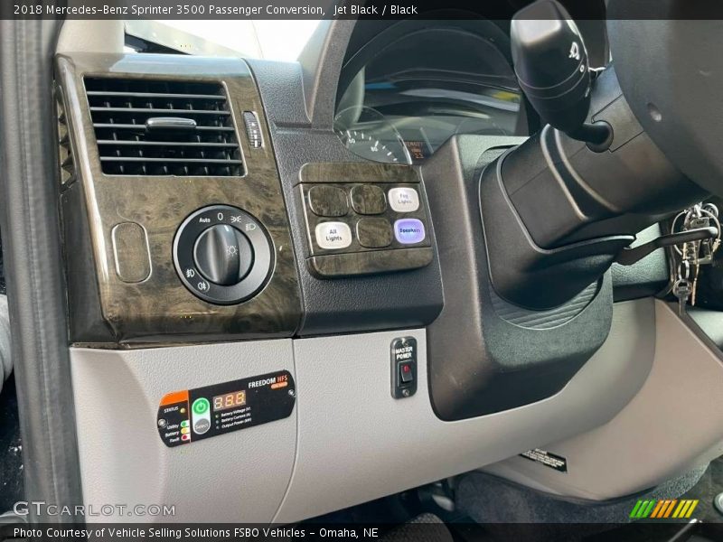 Jet Black / Black 2018 Mercedes-Benz Sprinter 3500 Passenger Conversion