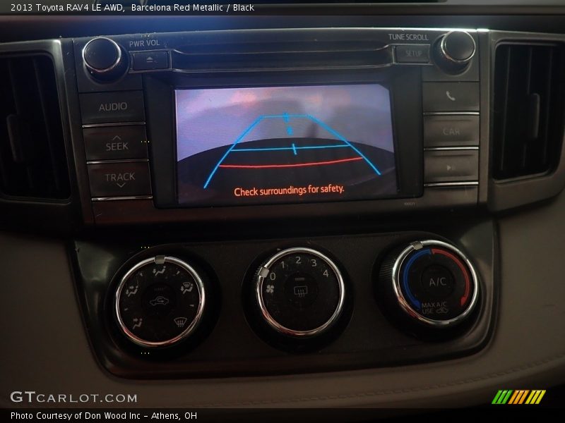 Barcelona Red Metallic / Black 2013 Toyota RAV4 LE AWD