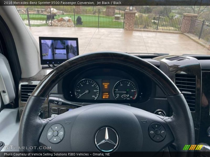 Jet Black / Black 2018 Mercedes-Benz Sprinter 3500 Passenger Conversion