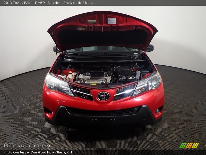 Barcelona Red Metallic / Black 2013 Toyota RAV4 LE AWD