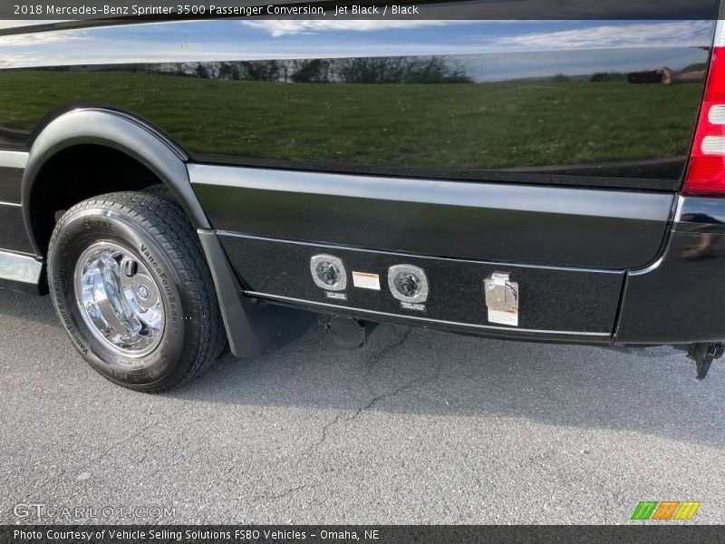 Jet Black / Black 2018 Mercedes-Benz Sprinter 3500 Passenger Conversion
