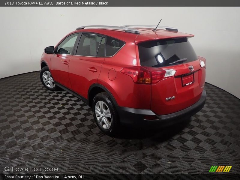 Barcelona Red Metallic / Black 2013 Toyota RAV4 LE AWD