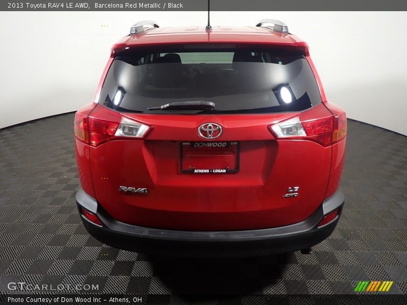 Barcelona Red Metallic / Black 2013 Toyota RAV4 LE AWD