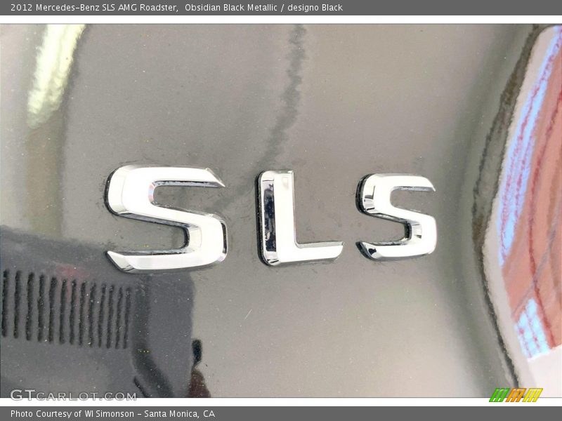  2012 SLS AMG Roadster Logo