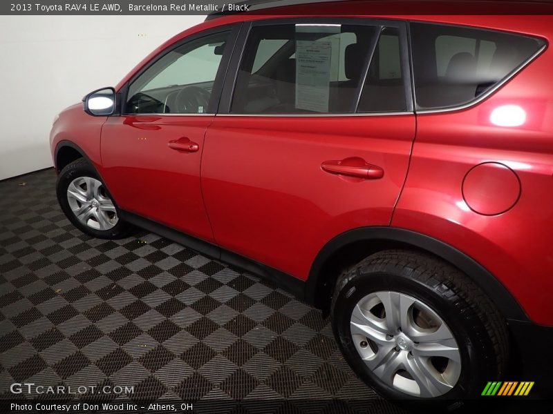 Barcelona Red Metallic / Black 2013 Toyota RAV4 LE AWD