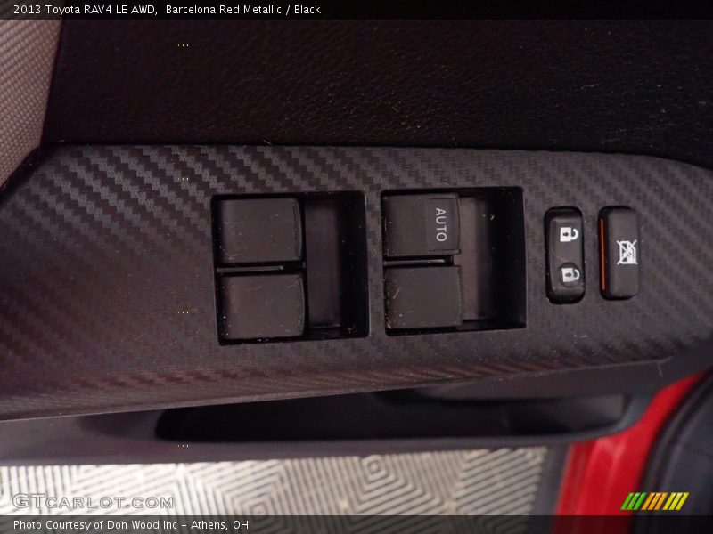 Barcelona Red Metallic / Black 2013 Toyota RAV4 LE AWD