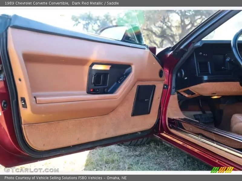 Door Panel of 1989 Corvette Convertible