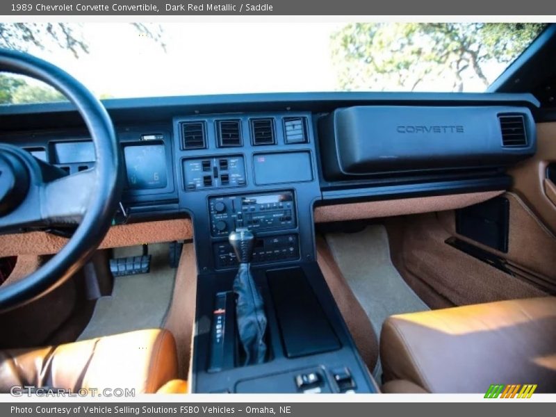 Dashboard of 1989 Corvette Convertible