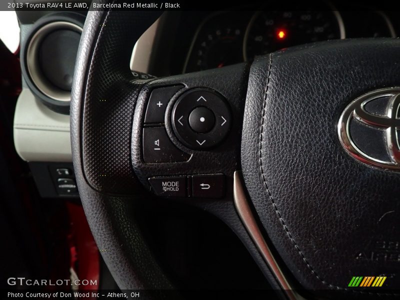 Barcelona Red Metallic / Black 2013 Toyota RAV4 LE AWD