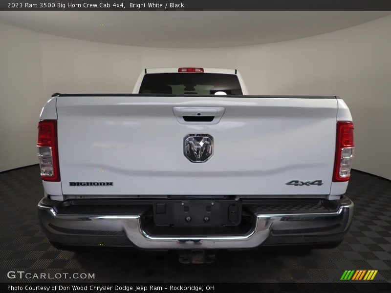 Bright White / Black 2021 Ram 3500 Big Horn Crew Cab 4x4