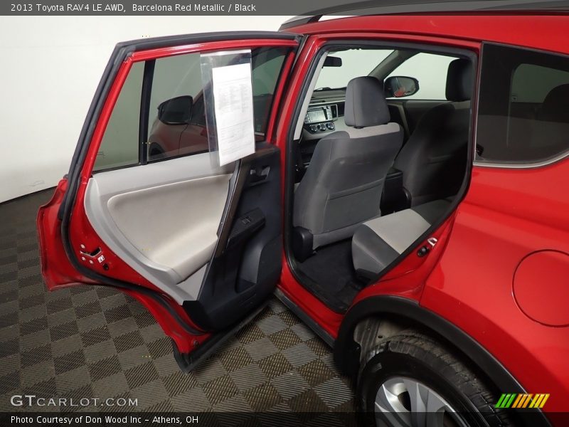 Barcelona Red Metallic / Black 2013 Toyota RAV4 LE AWD