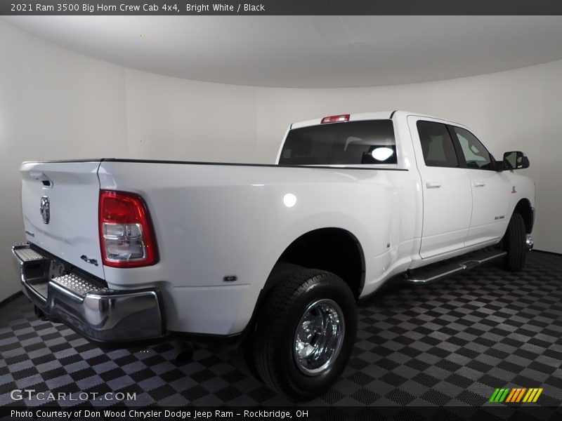 Bright White / Black 2021 Ram 3500 Big Horn Crew Cab 4x4