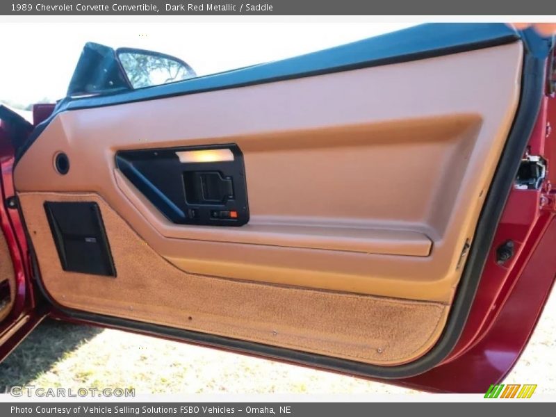 Door Panel of 1989 Corvette Convertible