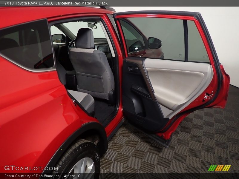 Barcelona Red Metallic / Black 2013 Toyota RAV4 LE AWD