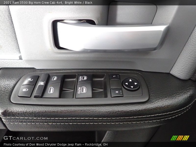 Bright White / Black 2021 Ram 3500 Big Horn Crew Cab 4x4