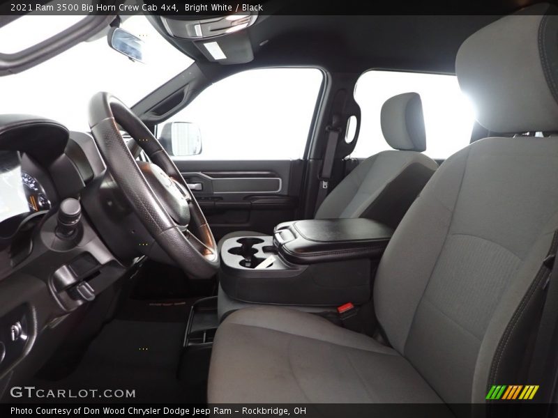 Bright White / Black 2021 Ram 3500 Big Horn Crew Cab 4x4