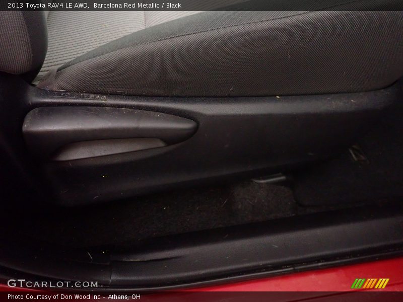 Barcelona Red Metallic / Black 2013 Toyota RAV4 LE AWD