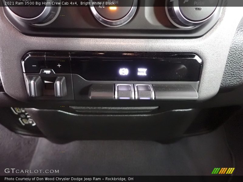 Bright White / Black 2021 Ram 3500 Big Horn Crew Cab 4x4