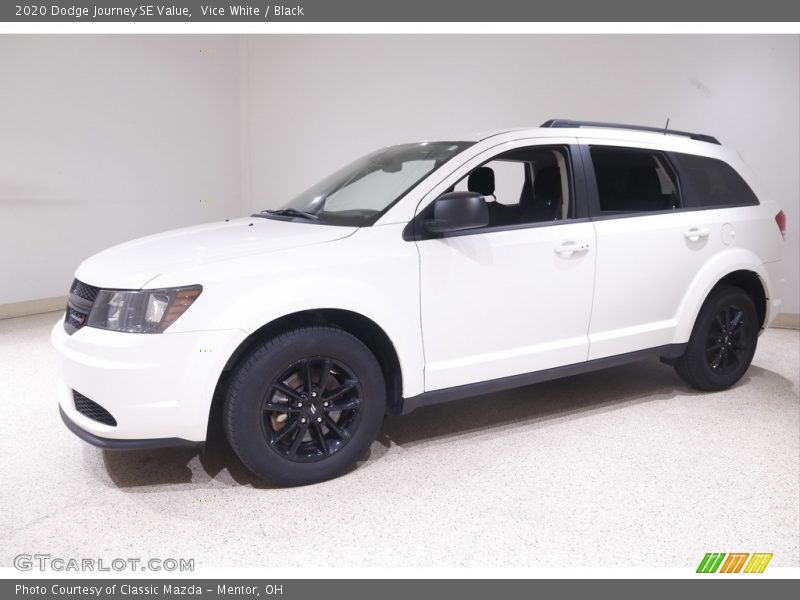 Vice White / Black 2020 Dodge Journey SE Value