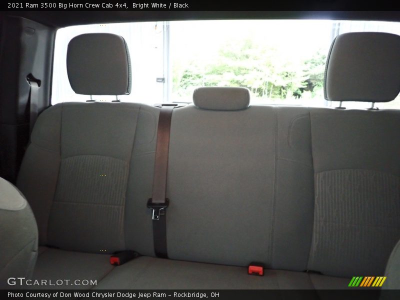Bright White / Black 2021 Ram 3500 Big Horn Crew Cab 4x4