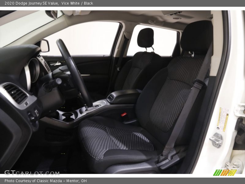 Vice White / Black 2020 Dodge Journey SE Value