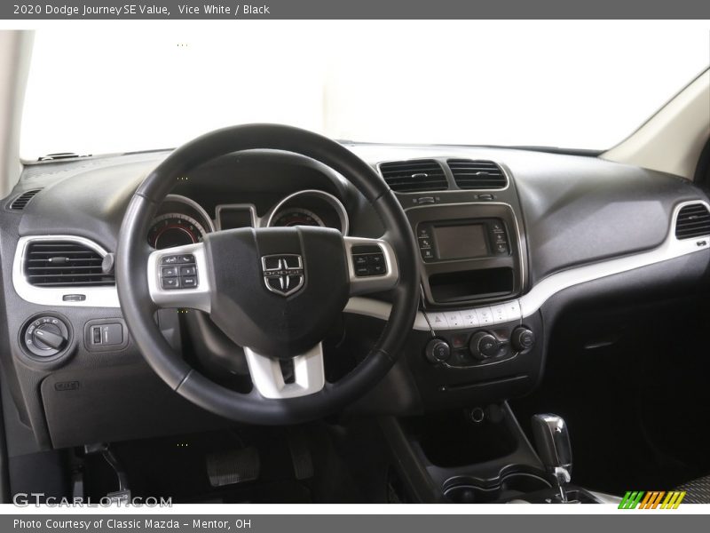 Vice White / Black 2020 Dodge Journey SE Value