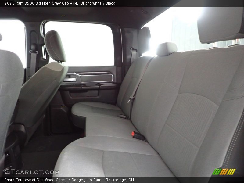Bright White / Black 2021 Ram 3500 Big Horn Crew Cab 4x4