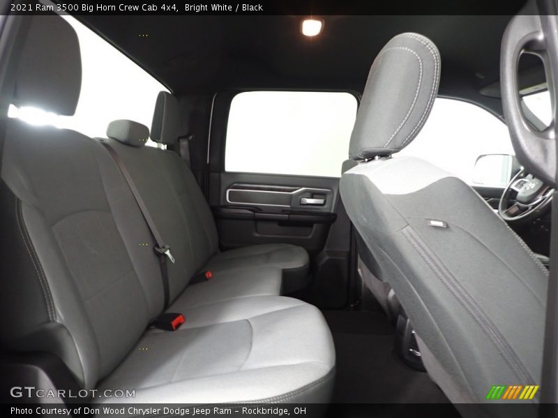 Bright White / Black 2021 Ram 3500 Big Horn Crew Cab 4x4