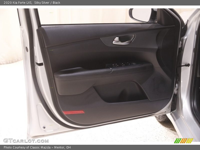Silky Silver / Black 2020 Kia Forte LXS