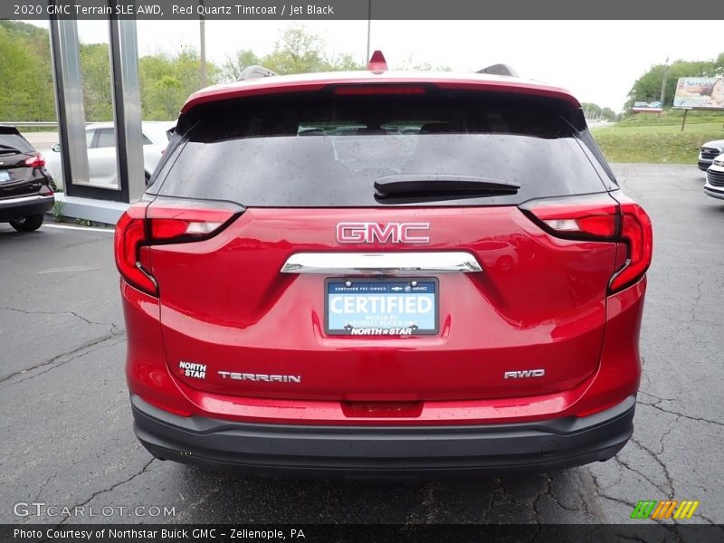 Red Quartz Tintcoat / Jet Black 2020 GMC Terrain SLE AWD