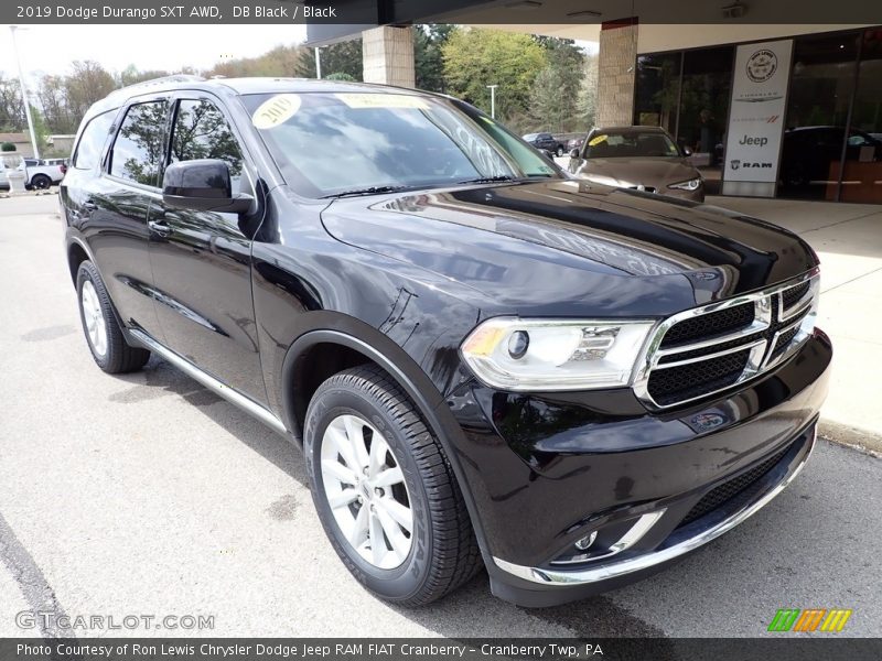 DB Black / Black 2019 Dodge Durango SXT AWD