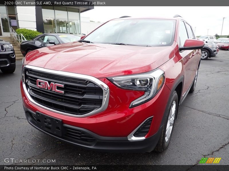 Red Quartz Tintcoat / Jet Black 2020 GMC Terrain SLE AWD