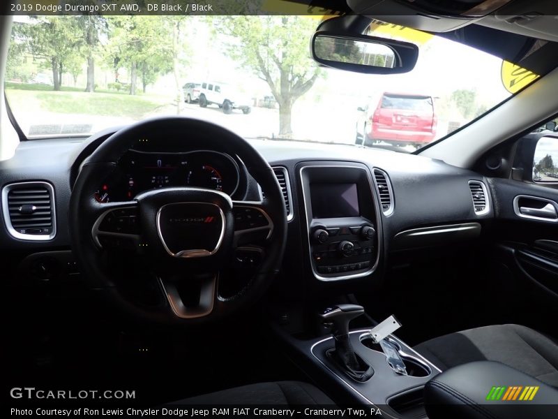 DB Black / Black 2019 Dodge Durango SXT AWD
